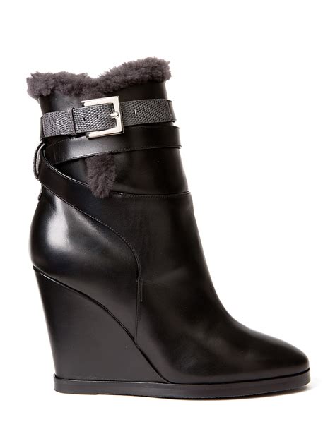 fendi wedge boots